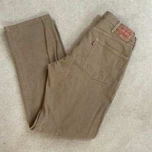 levis 501 khaki